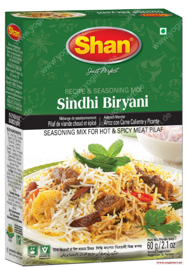Bild von SHAN Biryani Sindhi 60G (Würzmischung Scharf & Würzige Fleisch Pilaw)
