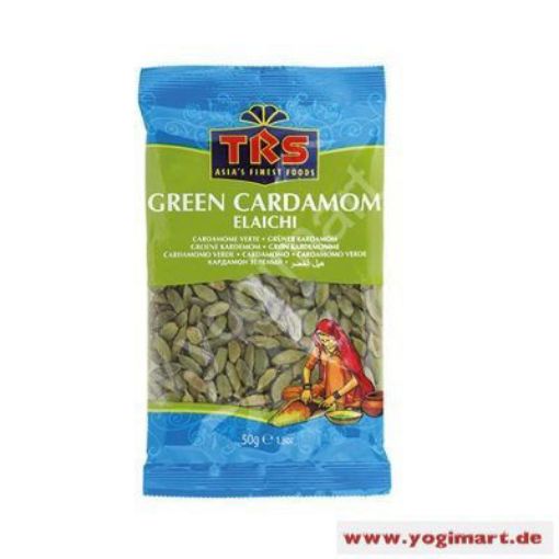 Bild von TRS Green Cardamoms 50G - Exp 30.07.2025