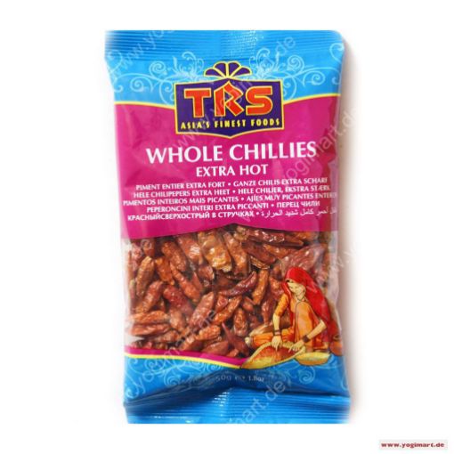 Picture of TRS Chillies Whole Ex. Hot 50G