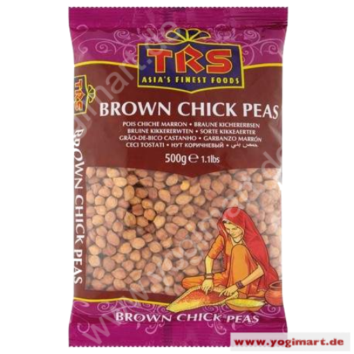 Bild von TRS Kala Chana (Brown Chick Peas) 500G