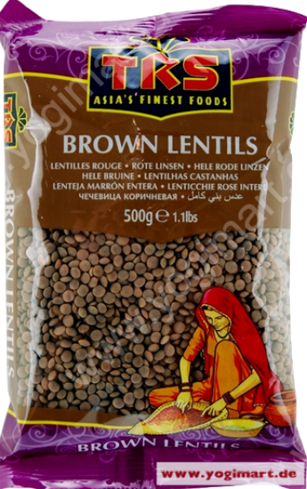 Bild von TRS Lentils Whole Brown (Masoor) 500G 