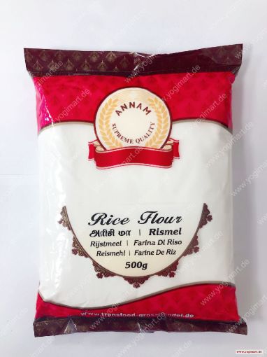 Bild von Annam White Rice Flour (Unroasted) 500g