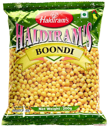 Bild von Haldiram's Boondi Plain 200g - Exp 07.08.2025