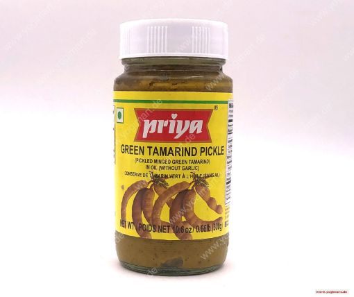 Bild von Priya Green Tamarind Pickle 300g (Without Garlic) - Exp 31.03.2025