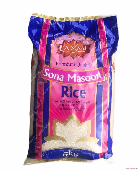 Bild von Laxmi Sona Masoori Rice 5kg