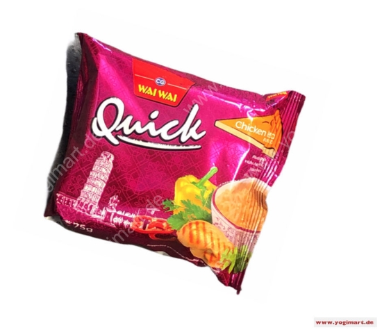 Bild von Wai Wai Instant Nudeln Chicken Pizza 75g