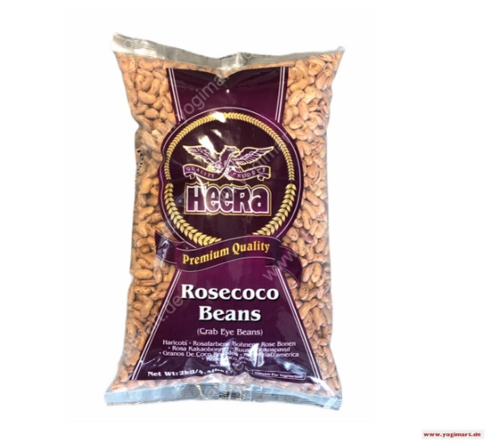Bild von Heera Rosecoco(crab eye) Beans 2 KG