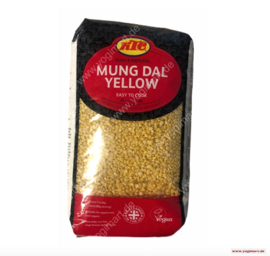 Bild von KTC Mung Dal Yellow 2Kg