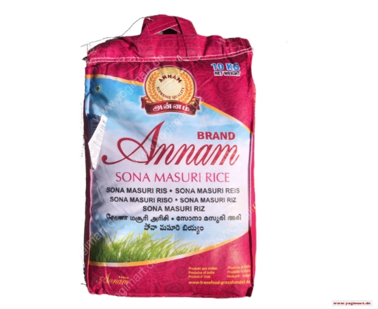 Bild von Annam Sona Masuri Rice (Sona Masoori Rice) 10 KG