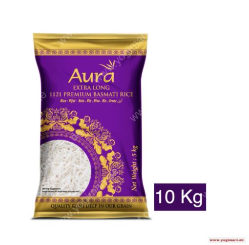 Bild von Aura Extra Long 1121 Premium Basmati Rice 10kg