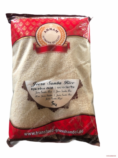 Bild von Annam Jeera Samba Rice (Jeera Rice)  5 KG