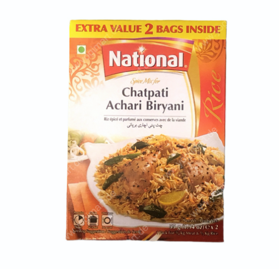 Bild von National Chatpati Achari Biryani 110g