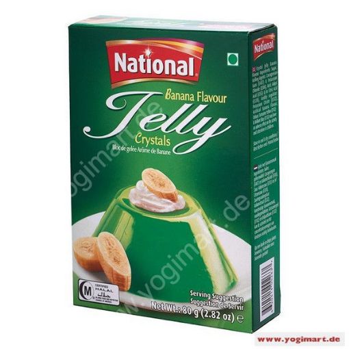 Bild von National Jelly Banana Flavour 80g