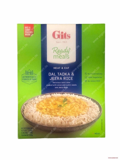 Bild von Gits Dal Tadka & Jeera Rice 375g
