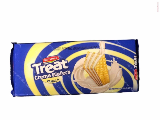 Bild von Britannia Treat Creme Wafers Vanilla 150g