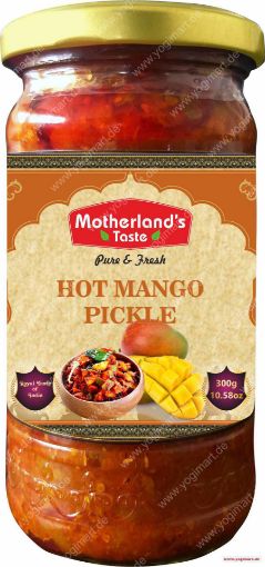 Bild von Motherland's Taste Hot Mango Pickle 300g