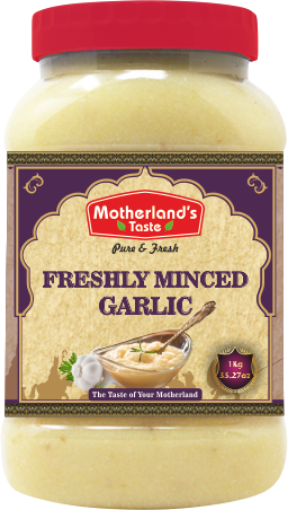 Bild von Motherland's Taste Freshly Minced Garlic 1kg