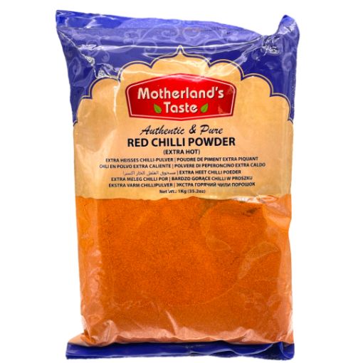 Bild von Motherland's Taste Red Chili Powder Extra Hot 1kg