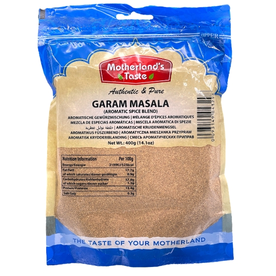 Bild von Motherland's Taste Garam Masala Powder 400g - Exp 30.09.2026