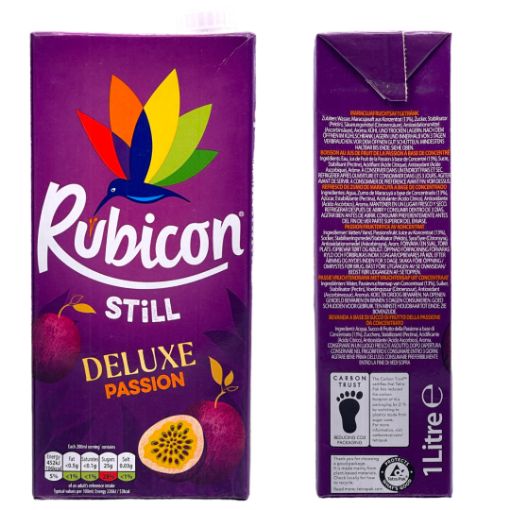 Bild von Rubicon Passion Fruit Drink 1 LTR