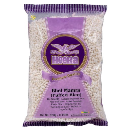 Bild von Heera Puffed Rice (Bhel Mamra) 200g  - Exp 30.05.2026