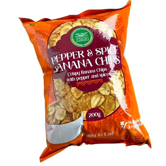 Bild von Heera Pepper & Spice Banana Chips 200g - Exp 30.04.2026