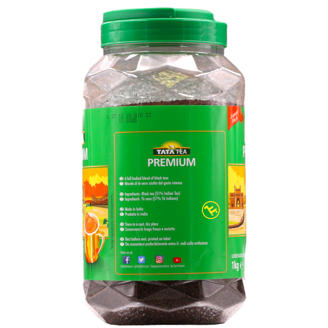 Tata Tea Premium (Jar) 1kg - Yogi Mart - Online Indian Grocery Store