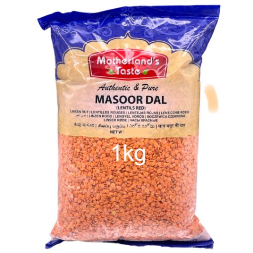 Bild von Motherland's Taste Red Lentils (Masoor Dall) 1kg