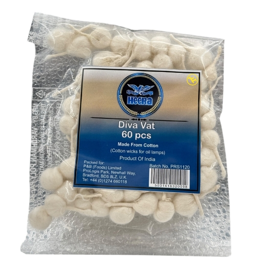 Bild von Heera Diya Vat Round  60 pcs.