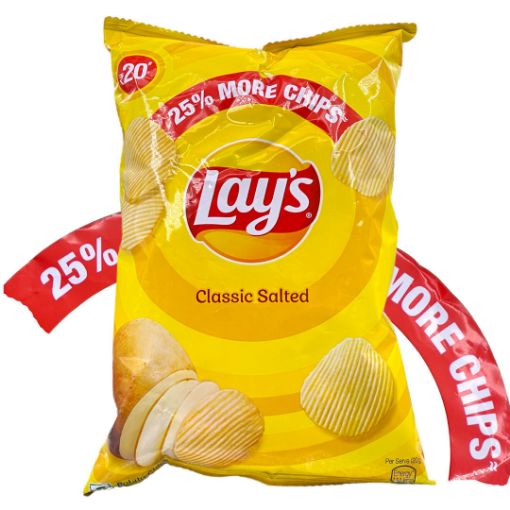 Bild von Lay's Classic Salted Potatoes Chips 50g - Exp 13/11/2024