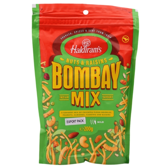 Bild von Haldiram's Bombay Mix Nuts & Raisins 200g - Exp 20.07.2026