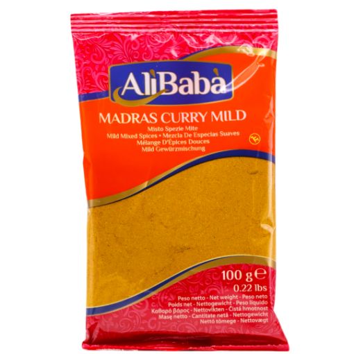 Bild von AliBaba Madras Curry Powder Mild 100g