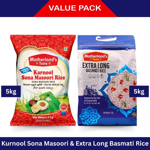 Bild von Motherland's Taste Rice (Value Pack) 2x5kg