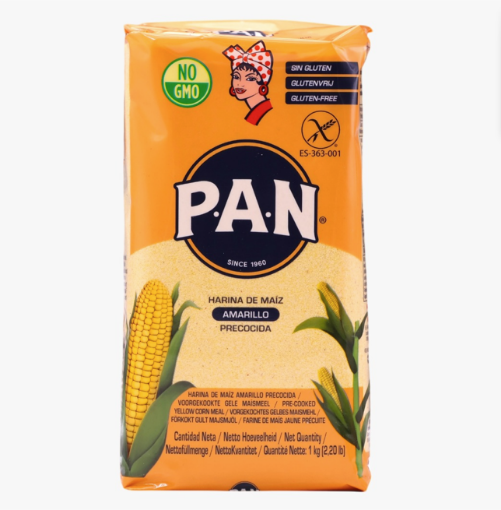 Bild von Harina P.A.N Pre Cooked Corn Flour (Yellow) 1kg - Exp 05.03.2025