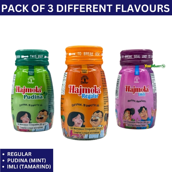 Picture of Dabur Hajmola Pack of 3 Different Flavours 