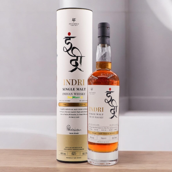 Bild von Piccadily Indri Single Malt Indian Whisky 46%vol 700ml