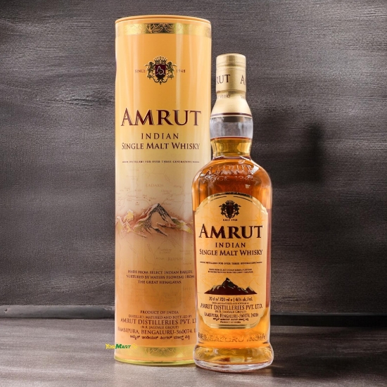 Bild von Amrut Indian Single Malt Whisky 46%vol 700ml