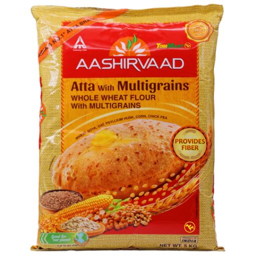 Bild von Aashirvaad Multi Grains Atta 5kg - Exp 22.08.2025