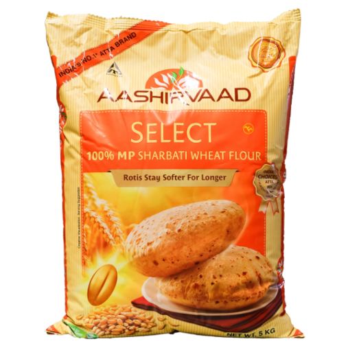Bild von Aashirvaad Select Sharbati Atta 5kg  - Exp 21.01.2026