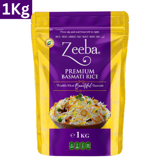 Bild von Zeeba Premium Basmati Rice 1kg