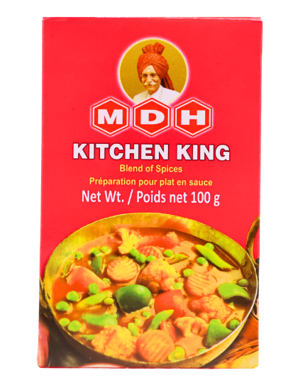 Bild von MDH KitchenKing Masala 100G (Gewürzzubereitung für Gemüse mit Hüttenkäse)