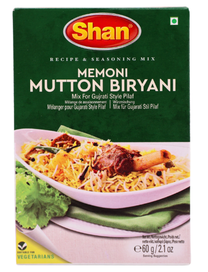 Bild von SHAN Biryani Mutton (Memoni) 60G (Würzmischung für Gujarati Stil Pilaf)