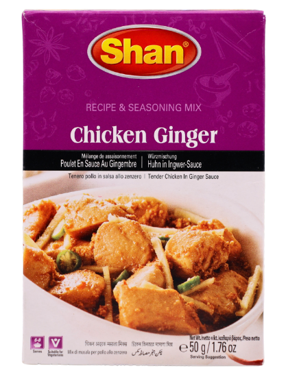 Bild von SHAN Chicken Ginger 50G