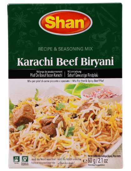 Bild von SHAN Karachi Beef Biryani 75G