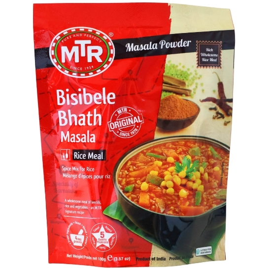 Bild von MTR Bisebelebath Masala 100g